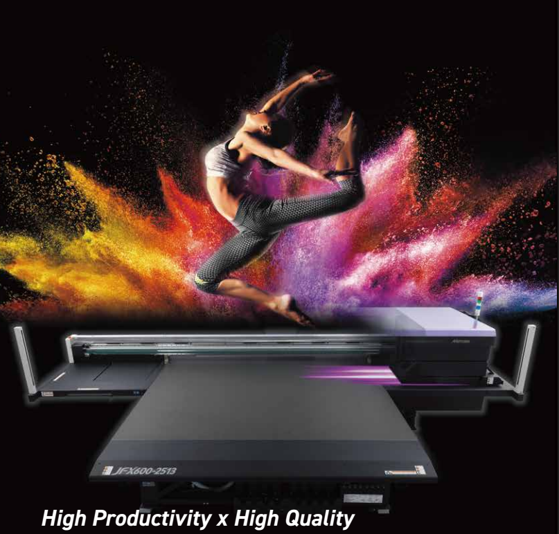 Absolute Toner Brand New Mimaki JFX600-2531 8ft x 10ft UV-LED Large Flatbed Inkjet Printer Equipped With 6 Color Inks Printers/Copiers