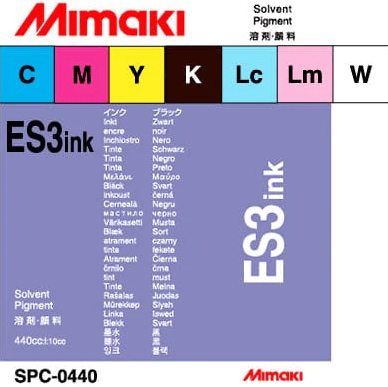 Absolute Toner Mimaki ES3 Eco-Solvent Ink 440ml Ink Cartridges SPC-0440 eco-solvent ink