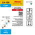 Absolute Toner Mimaki LH-100 Hard UV-LED Curable 250ml Ink Cartridges Engineered Specifically for Printing on Rigid Substrates eco-solvent ink