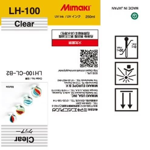 Absolute Toner Mimaki LH-100 Hard UV-LED Curable 250ml Ink Cartridges Engineered Specifically for Printing on Rigid Substrates eco-solvent ink