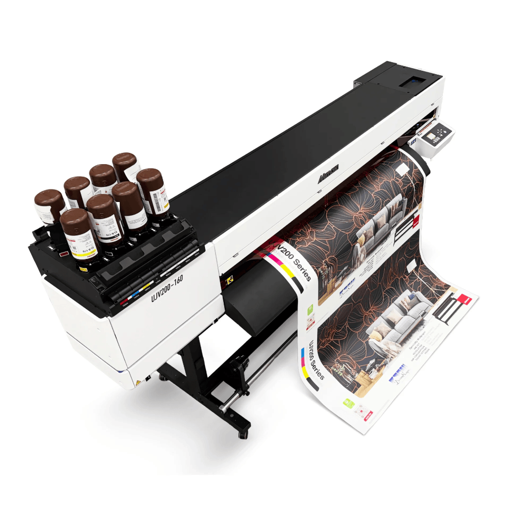 Absolute Toner $439/Month Mimaki UJV200-160 UV-LED 64" Roll-to-Roll Commercial Inkjet Printer and Plotter Engineered for High-Volume Sign and Graphics Production Mimaki Printer