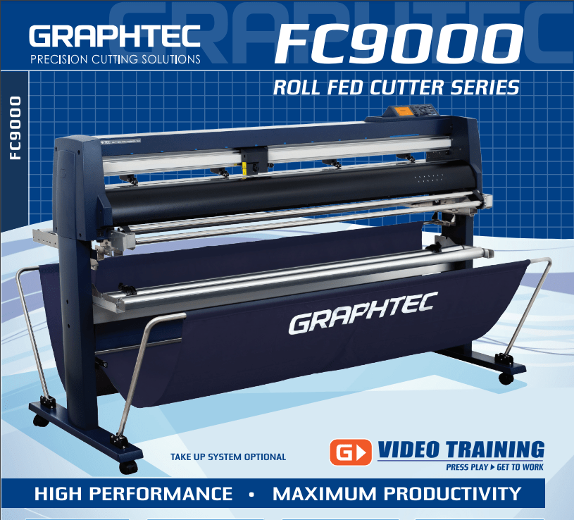 $189/Month NEW Graphtec FC9000-160 64'' Professional Vinyl Roll-fed Cutting Plotter
