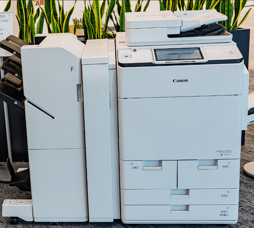 $295/month NEW REPO 70PPM DX C7770i (Page Count only 12k) With Booklet Maker/Folder CANON COLOR imageRUNNER ADVANCE