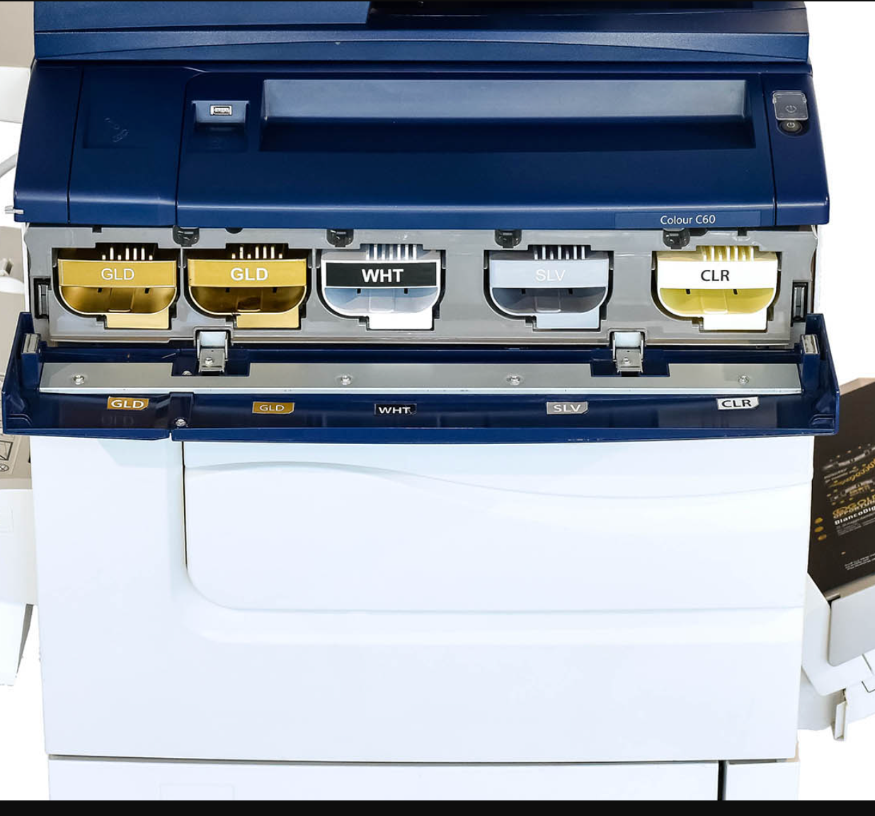 $195/month GOLD KIT - GOLD/WHITE/SLV/CLR - Xerox C60 Production Printer with SERVER FIERY