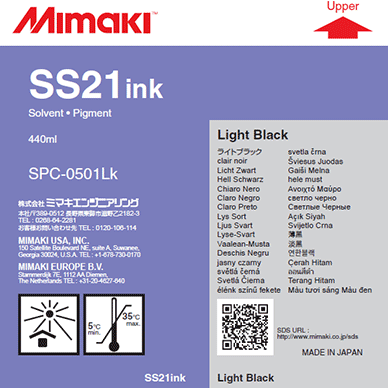 Absolute Toner High-Performance Mimaki SS21 Eco-Solvent Fast-Drying Ink – 440ml Cartridges & 2L Ink Packs Designed for Outdoor Signage, Vehicle Wraps, and Commercial Graphics eco-solvent ink