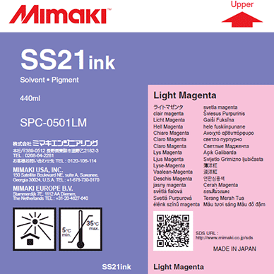 Absolute Toner High-Performance Mimaki SS21 Eco-Solvent Fast-Drying Ink – 440ml Cartridges & 2L Ink Packs Designed for Outdoor Signage, Vehicle Wraps, and Commercial Graphics eco-solvent ink