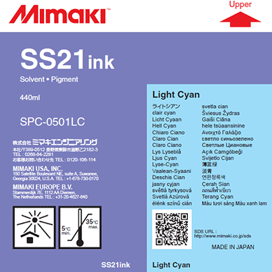 Absolute Toner High-Performance Mimaki SS21 Eco-Solvent Fast-Drying Ink – 440ml Cartridges & 2L Ink Packs Designed for Outdoor Signage, Vehicle Wraps, and Commercial Graphics eco-solvent ink