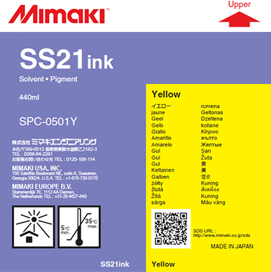 Absolute Toner High-Performance Mimaki SS21 Eco-Solvent Fast-Drying Ink – 440ml Cartridges & 2L Ink Packs Designed for Outdoor Signage, Vehicle Wraps, and Commercial Graphics eco-solvent ink