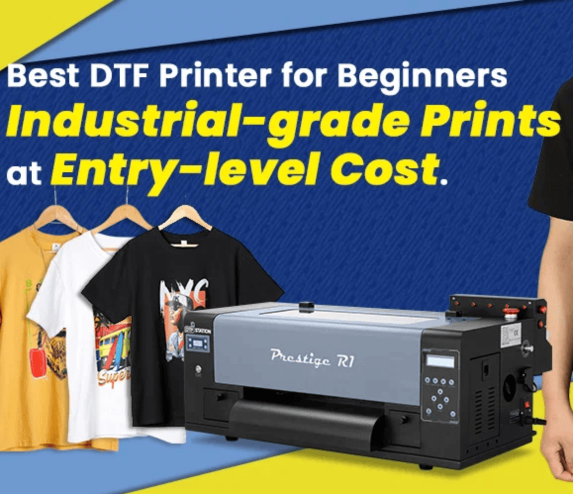 New Prestige R1 13" DTF Printer Bundle - Includes Prestige R1 DTF Printer, Startup Package and Compatible Machine Options