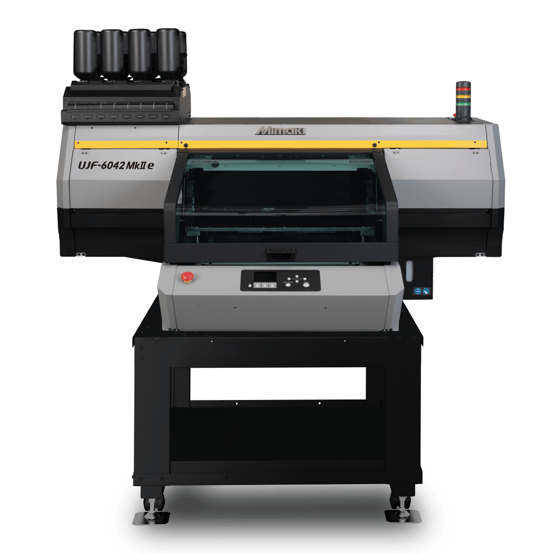 Absolute Toner $380/month Mimaki UJF-6042MkII Tabletop UV-LED Curable Flatbed Inkjet Printer With High Performance UV Curable Inks Printers/Copiers