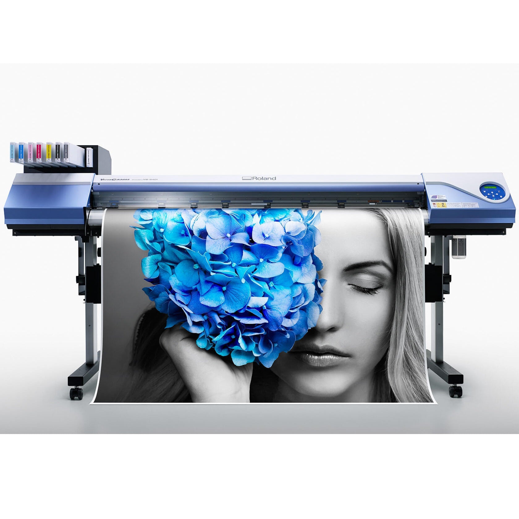 Absolute Toner $195/Month Roland VersaCAMM 30" VS-300i (VS300i) Large Format Inkjet Printer/Cutter (Print And Cut) With Stand Print and Cut Plotters