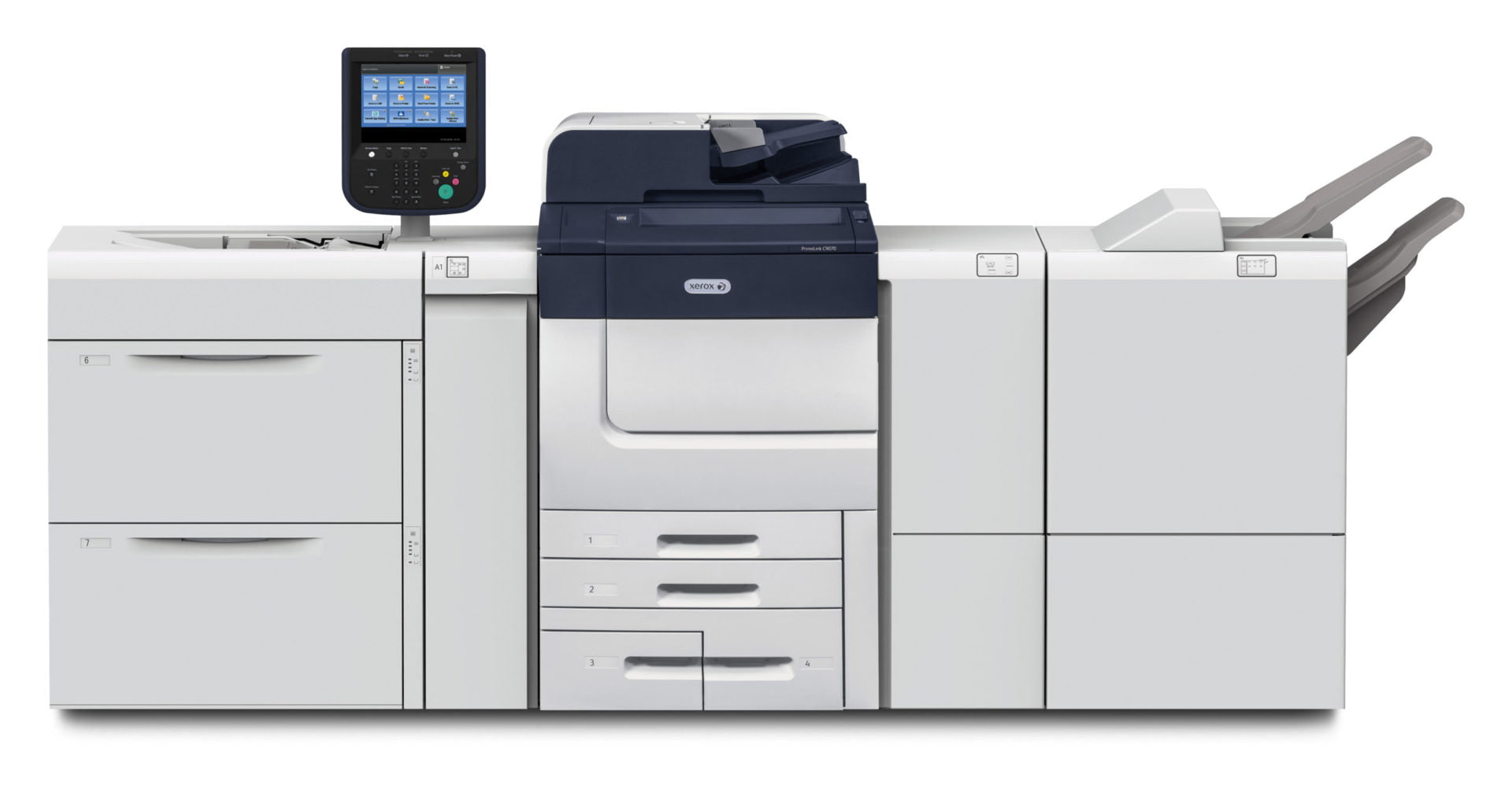 Absolute Toner World's #1 Production Color Printer | Xerox PrimeLink C9070 Color Laser Multifunctional Printer Copier Scanner For Office/Workgroup Production Printing Printers/Copiers