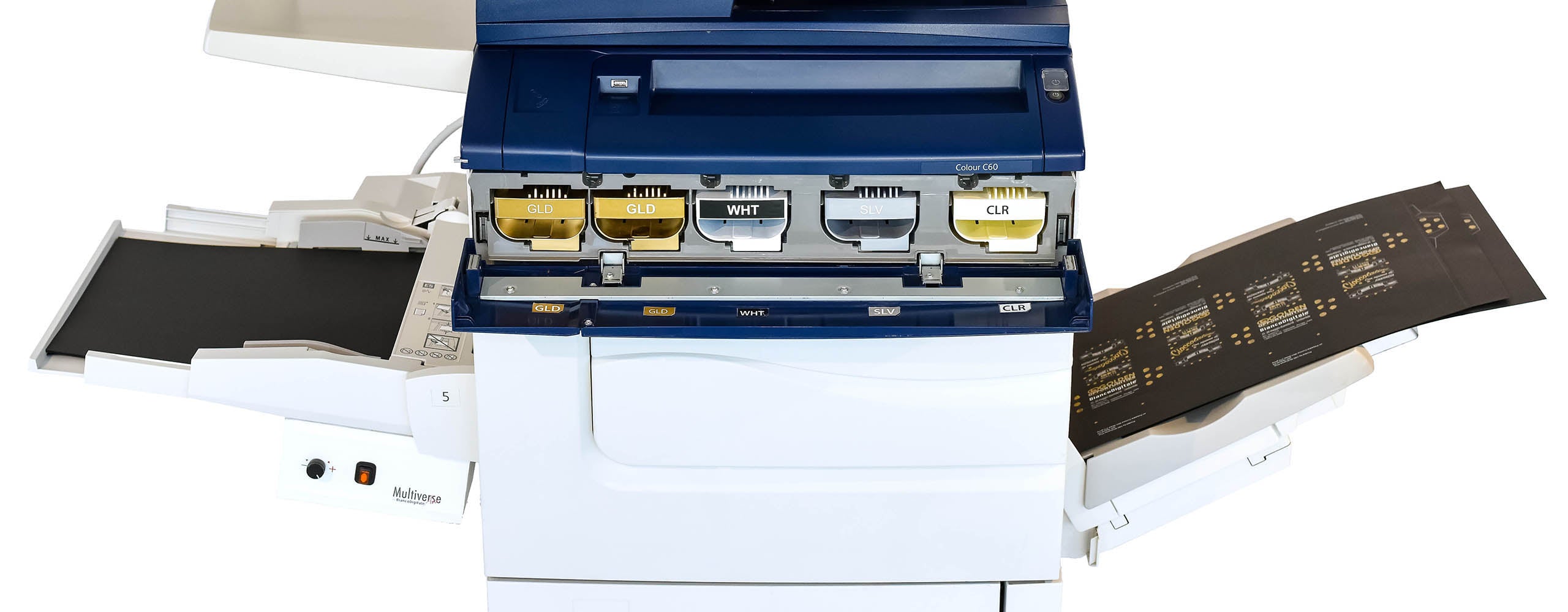 $195/month GOLD KIT - GOLD/WHITE/SLV/CLR - Xerox C60 Production Printer with SERVER FIERY