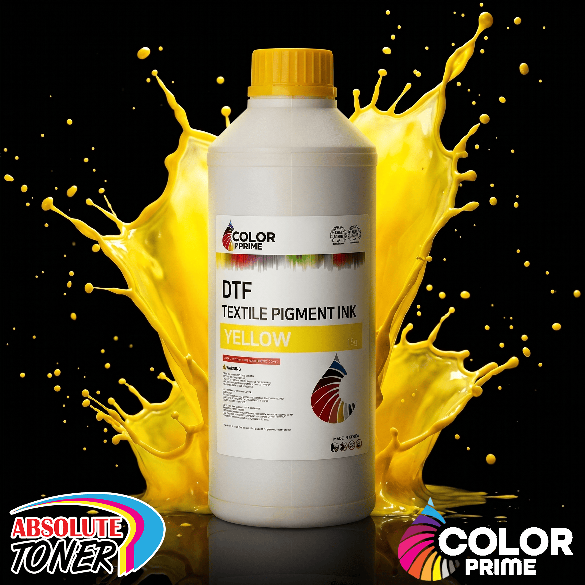 Absolute Toner Original Color Prime DTF INK Made in South Korea DTF ink