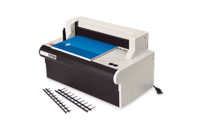 Absolute Toner GBC VeloBind System Four Bind Finisher Binds Sheets Up to 14" Inch Other Machines