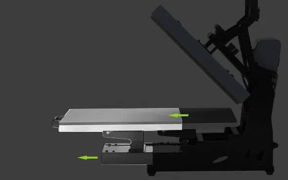 Absolute Toner Auto-Open A3 Heat Press (13.78*16.54″) Prisma Palette by DTF STATION DTF printer