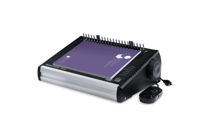 Absolute Toner GBC PB2600 Electric CombBind Finisher With LED Spine Size Indicator Paper Punch