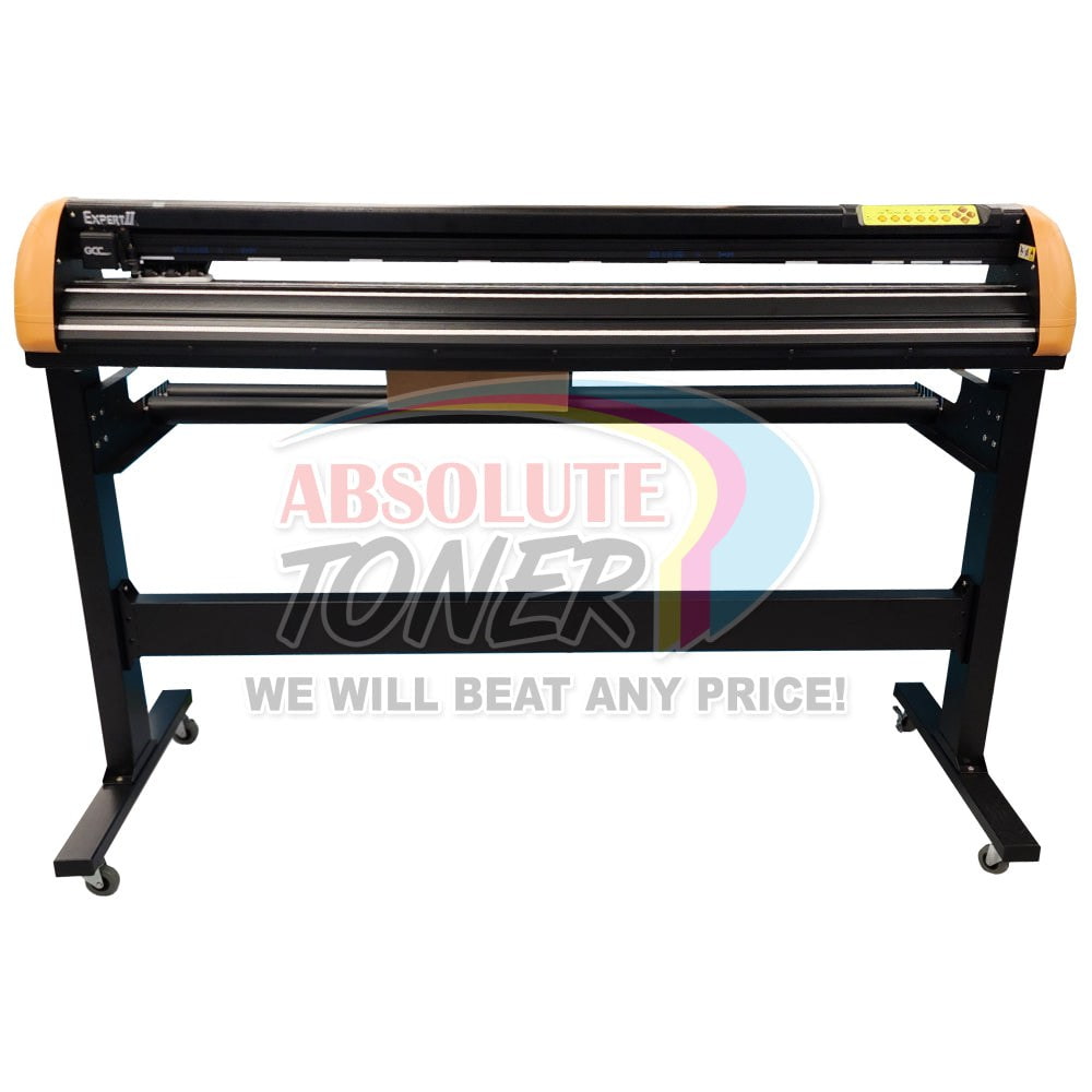 Absolute Toner $49.99/Month New GCC EX II-52 57.87" Inch Media Size Expert II Vinyl Cutter With Dual-port Connectivity Including Stand Vinyl Cutters