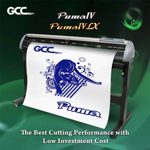 Absolute Toner [57.87"] New PUMA Window Tinting /PPF & Vinyl Plotter IV GCC P4-132LX W/Contour Cutting - Vinyl/Window Tint Cutter With Enhanced AAS II Contour Cutting System (Copy) Vinyl Cutters