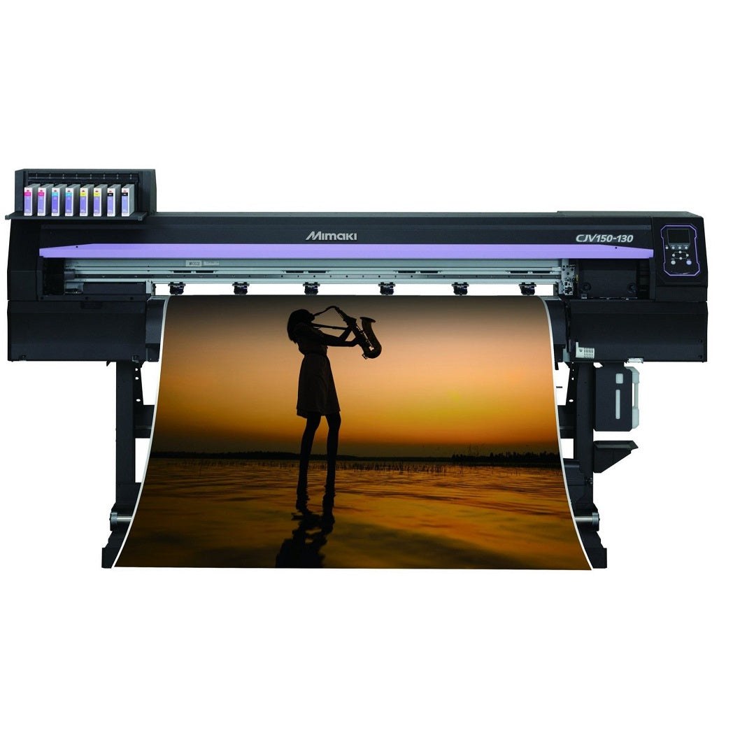 Absolute Toner $261.53/Month Brand New Mimaki CJV150-130 54" inches PRINT/CUT Commercial Large Format Eco-Solvent Printer/ Die Cutting Plotter Print and Cut Plotters