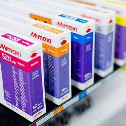 Absolute Toner Genuine Mimaki SS21 Eco-Solvent 440ml & 2L (2000ml) Ink Packs Designed for Outdoor Signage, Vehicle Wraps, and Commercial Graphics eco-solvent ink