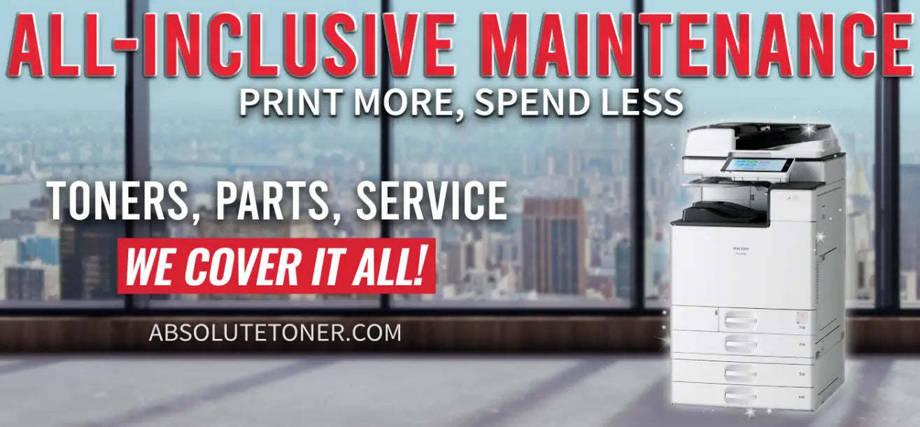 All-Inclusive Maintenance - Print More, Spend Less