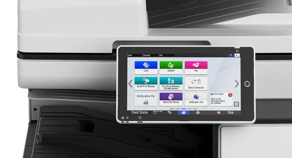 Absolute Toner $66/month Ricoh IM 4000 Black and White Laser Multifunction Printer Printers/Copiers