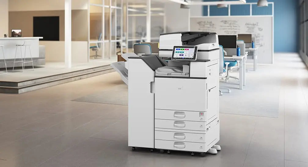 Absolute Toner $66/month Ricoh IM 4000 Black and White Laser Multifunction Printer Printers/Copiers