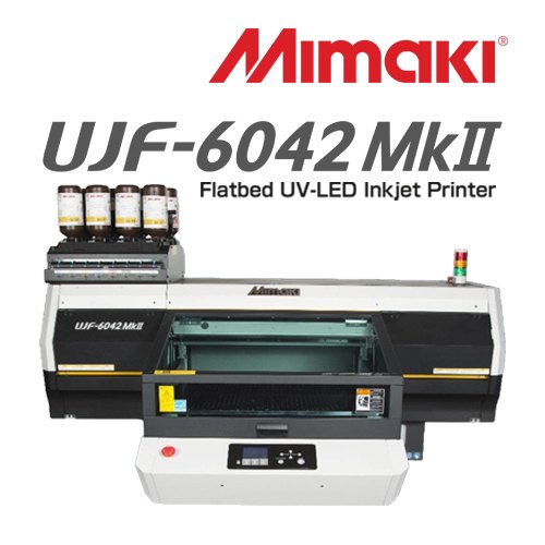 Absolute Toner $458/month Mimaki 23.4"x16.5" UJF-6042MkII UV-LED Flatbed UV Printer - REPO LIKE NEW UJF-6042 MkII Printers/Copiers