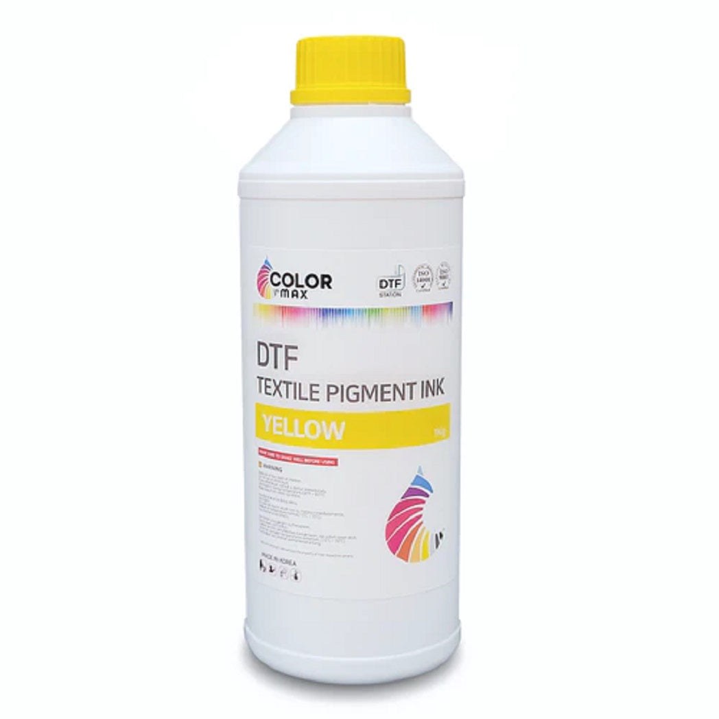 Absolute Toner Color Max DTF Ink Yellow Color With Consistent And Professional Print Quality DTF ink