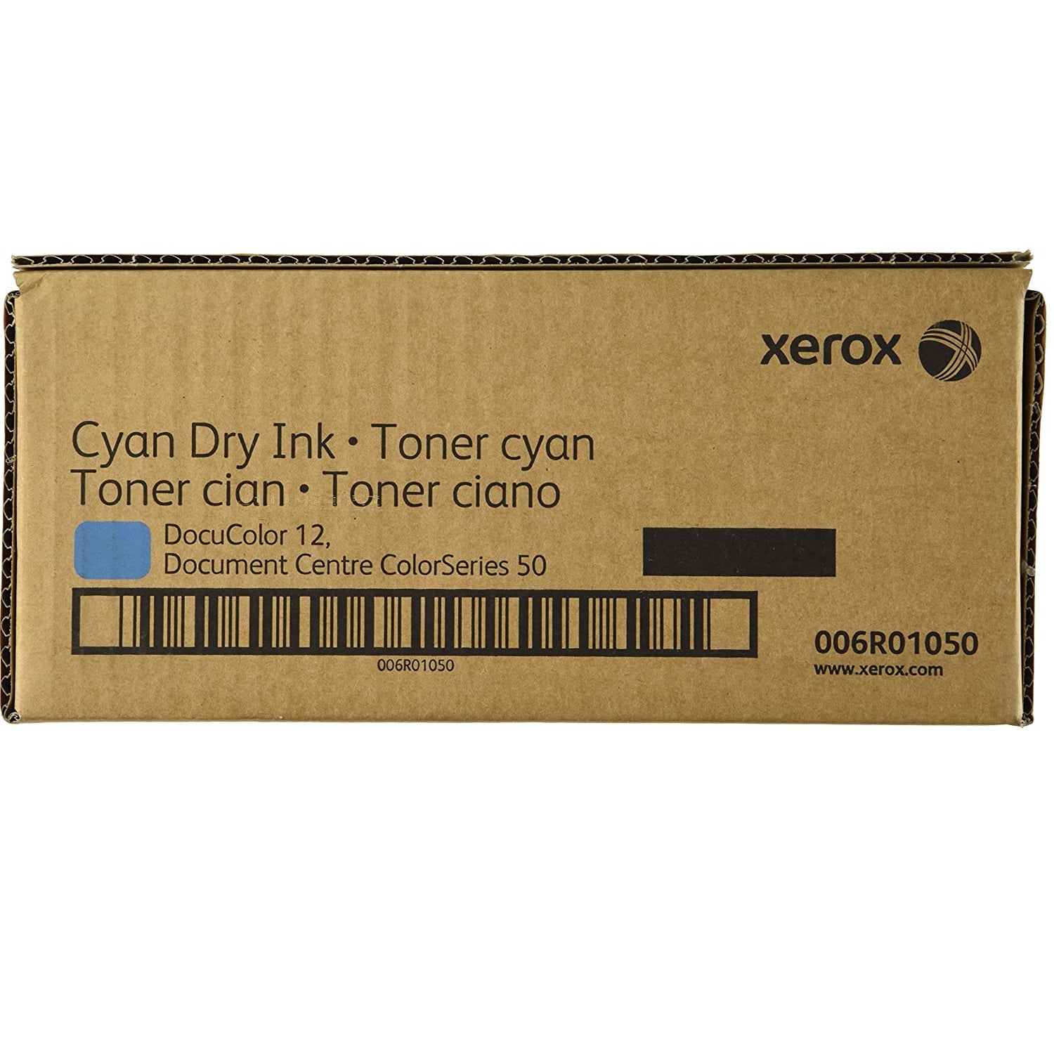 Absolute Toner Xerox 6R1050 (006R01050) Genuine OEM Cyan Dry Ink | Toner Cartridge Original Xerox Cartridges