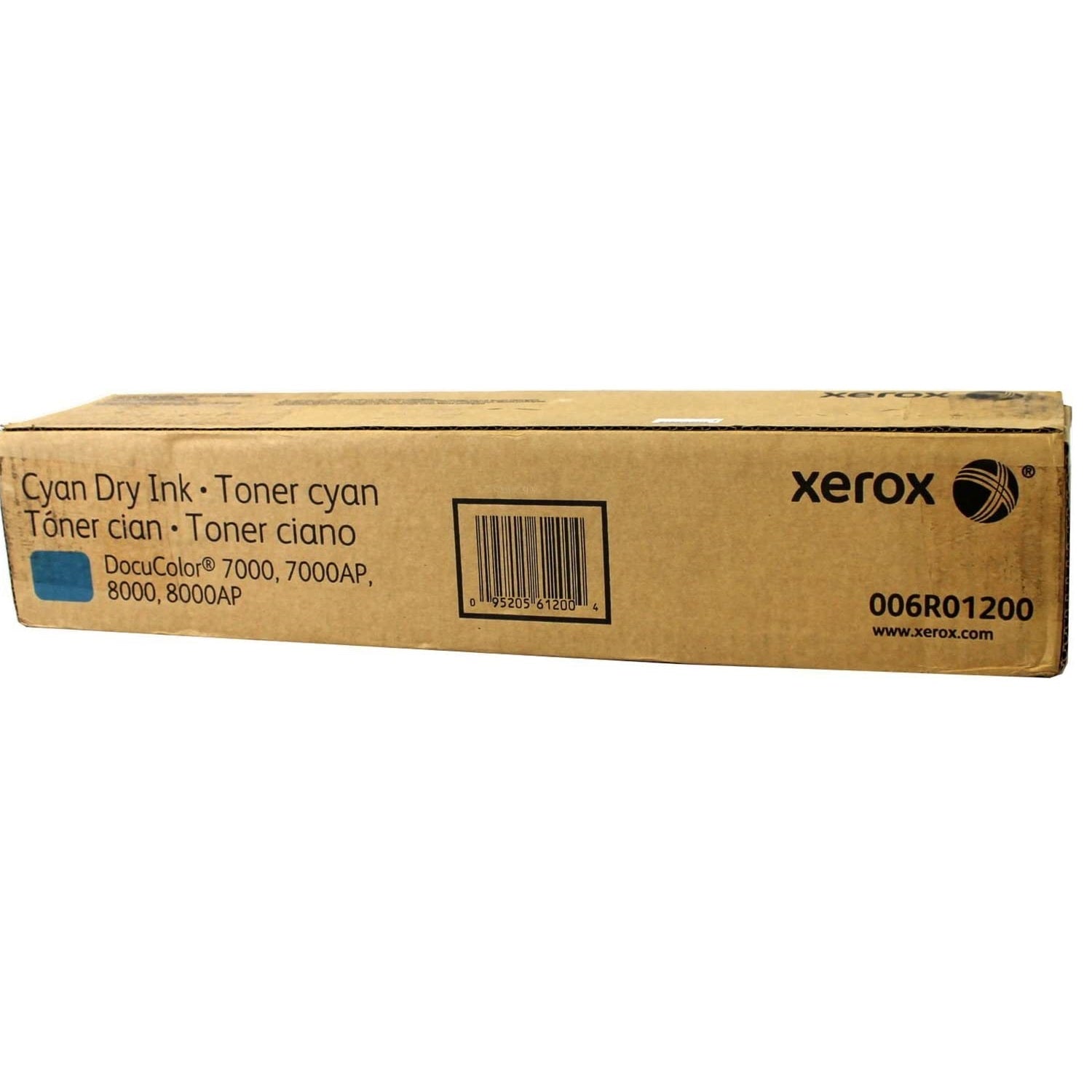 Absolute Toner Genuine OEM Xerox 006R01200 Cyan Dry Ink Cartridge | DocuColor 8000 Cyan Toner Original Xerox Cartridges