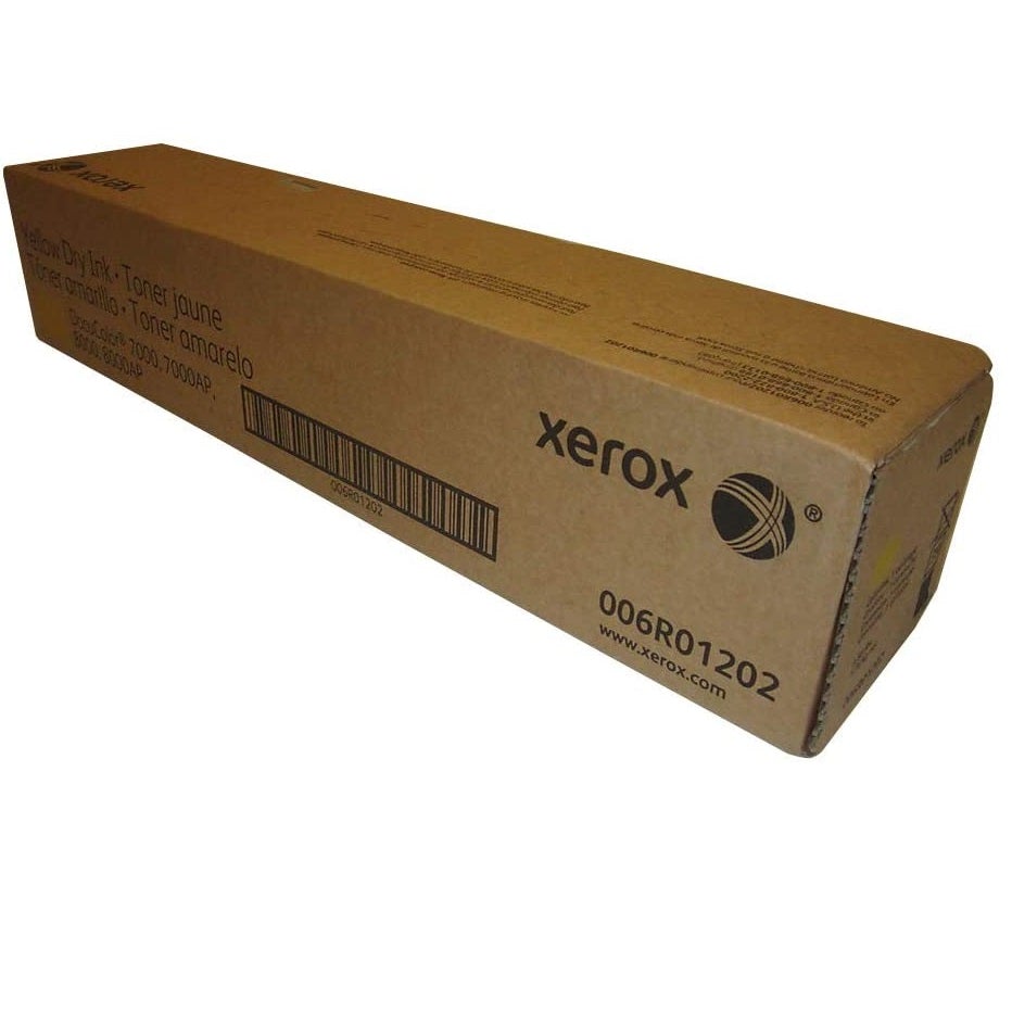 Absolute Toner Genuine OEM Xerox 006R01202 Yellow Dry Ink Cartridge | DocuColor 8000 Yellow Toner Original Xerox Cartridges