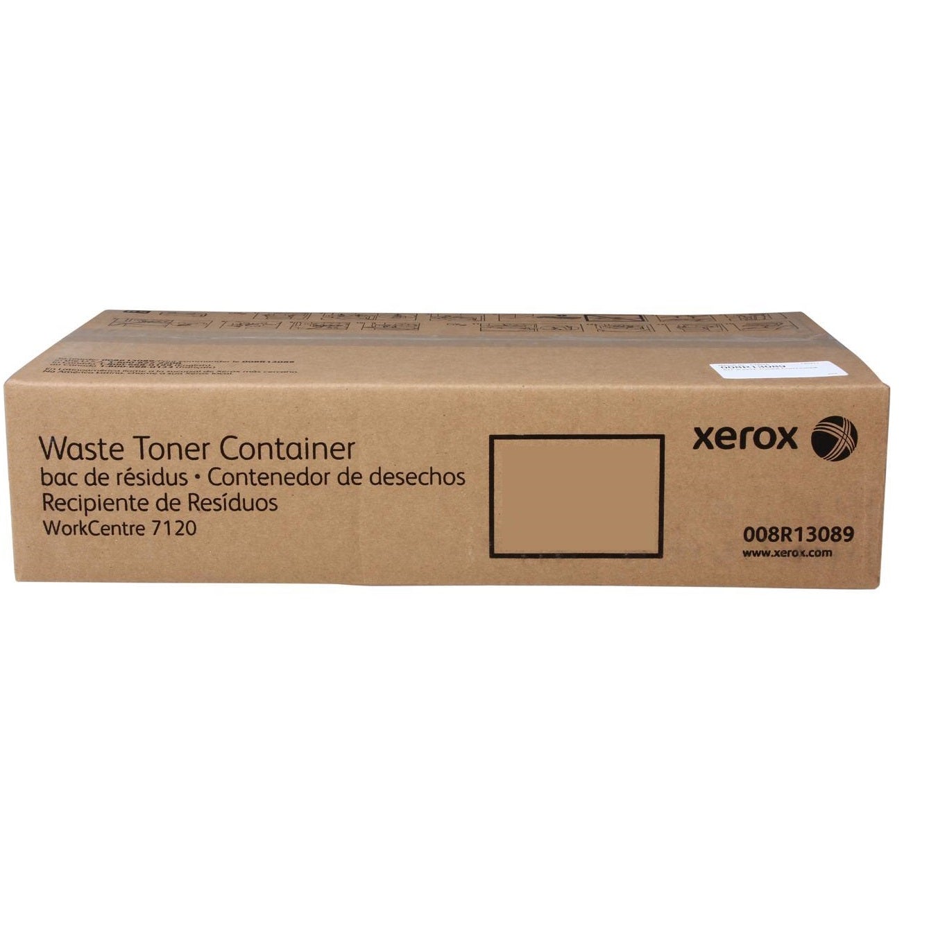 Absolute Toner Xerox 008R13089 Genuine OEM Waste Toner Container for WorkCentre 7125, 7225 Original Xerox Cartridges