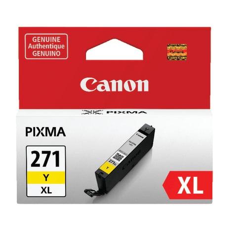 Absolute Toner Canon CLI-271XL Original Genuine OEM Yellow Ink Cartridge | 0339C001 Original Canon Cartridges
