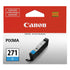 Absolute Toner Canon Genuine OEM 0391C001 CLI-271 Cyan Ink Original Canon Cartridges
