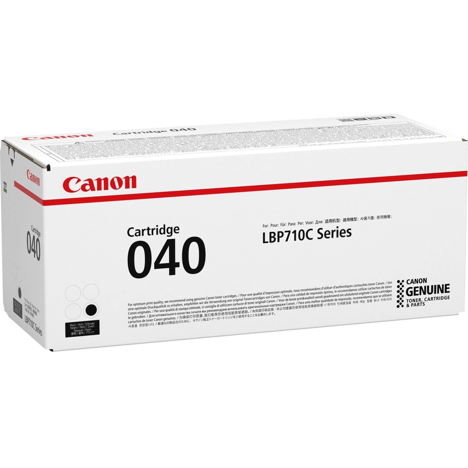 Absolute Toner Canon Genuine OEM 0460C001 040 Black Cartridge Original Canon Cartridges