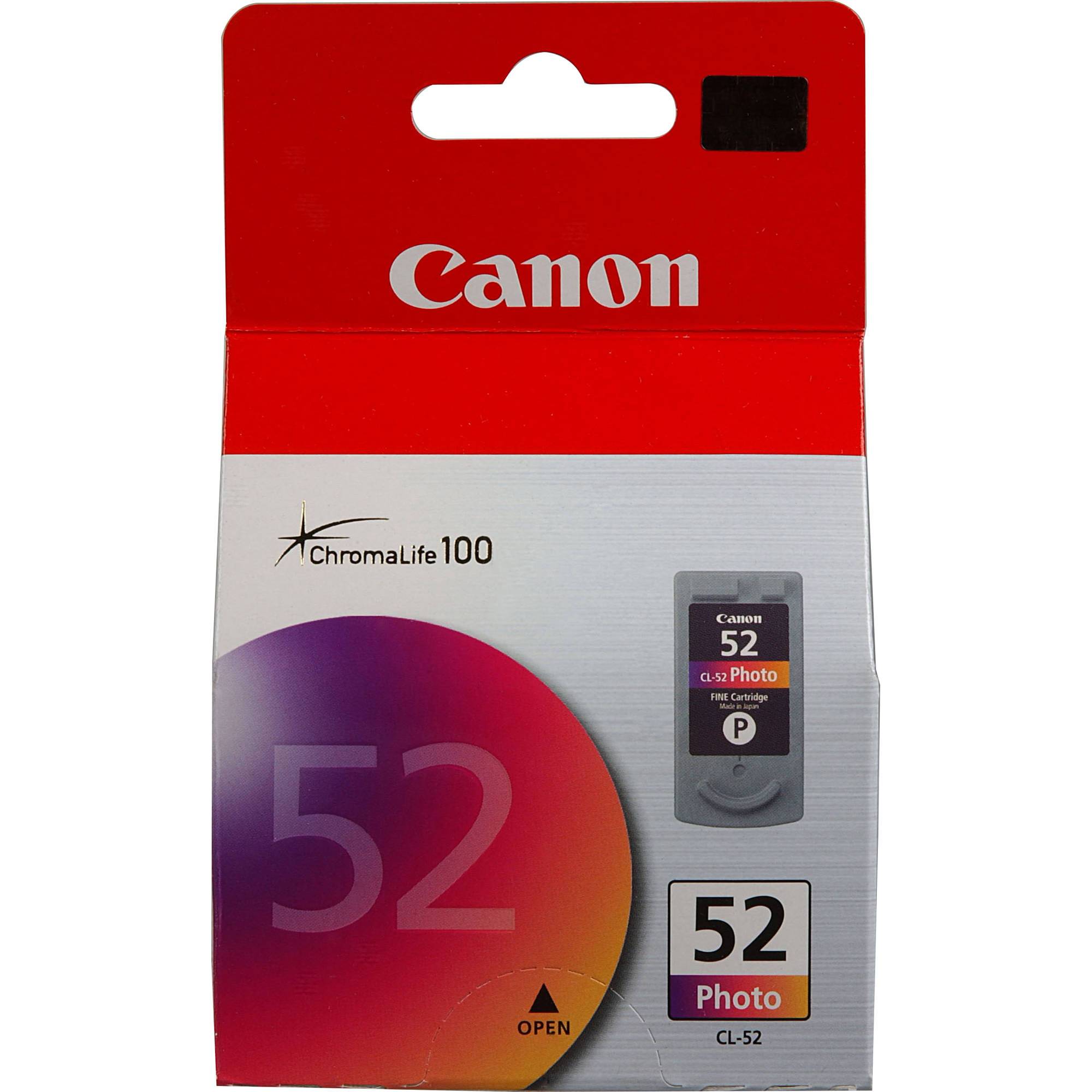 Absolute Toner Canon CL52 Original Genuine OEM Photo Ink Cartridge | 0619B002 Original Canon Cartridges