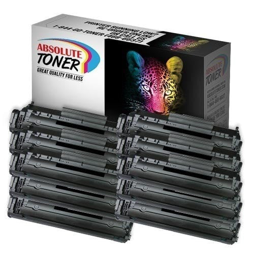 Absolute Toner Compatible 10  Canon 104 Black Toner Cartridge Combo (0263B001AA) Canon Toner Cartridges