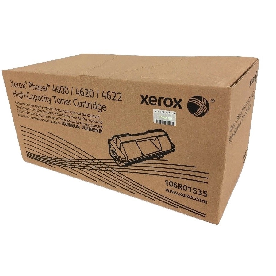Absolute Toner Xerox 106R01535 High Capacity Original Genuine OEM Toner Cartridge with Waste Toner Bottle Original Xerox Cartridges