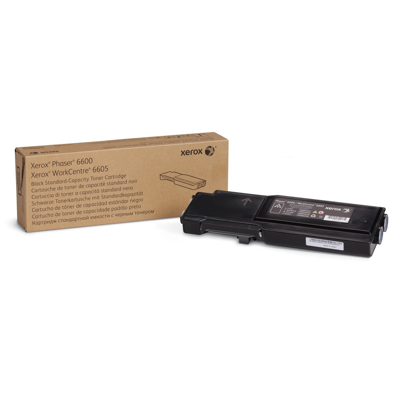Absolute Toner Xerox 106R02244 Original Genuine OEM Black Standard Yield Toner Cartridge Original Xerox Cartridges