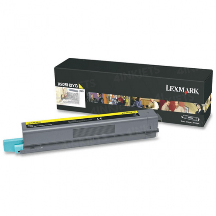 Absolute Toner X925H2YG LEXMARK X925 YELLOW HIGH YIELD TONER CARTRIDGE 7.5K Original Lexmark Cartridges