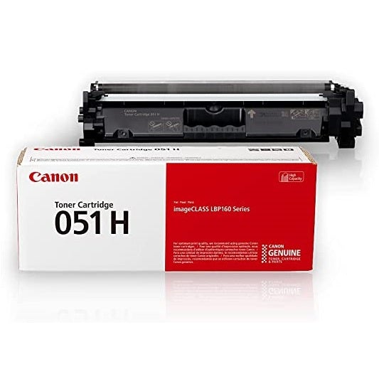 Absolute Toner Canon  051H Black High Capacity Genuine OEM Toner Cartridge 2169C001 Original Canon Cartridges