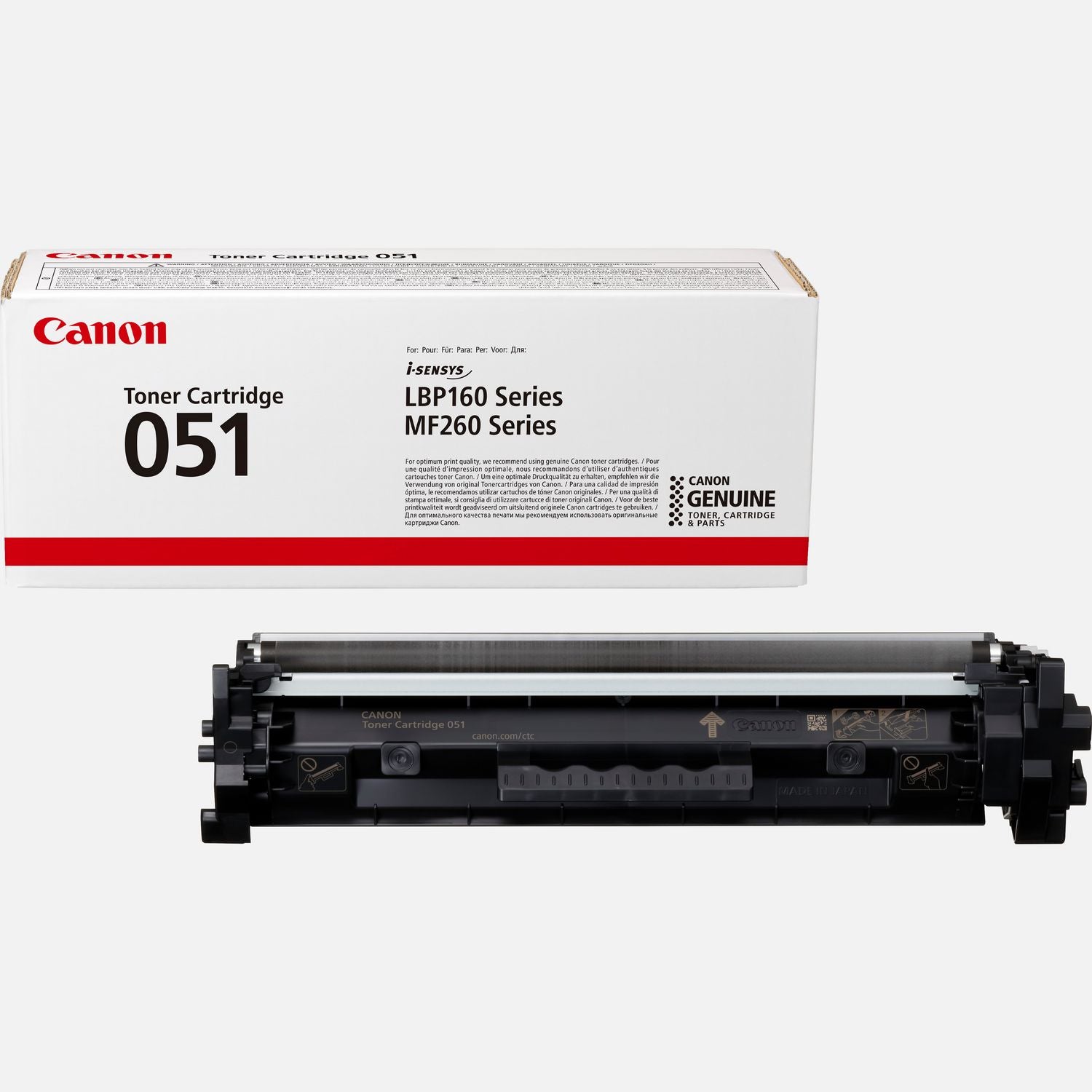 Absolute Toner Canon 051 (2170C001) Black Original Genuine OEM Drum Unit Original Canon Cartridges