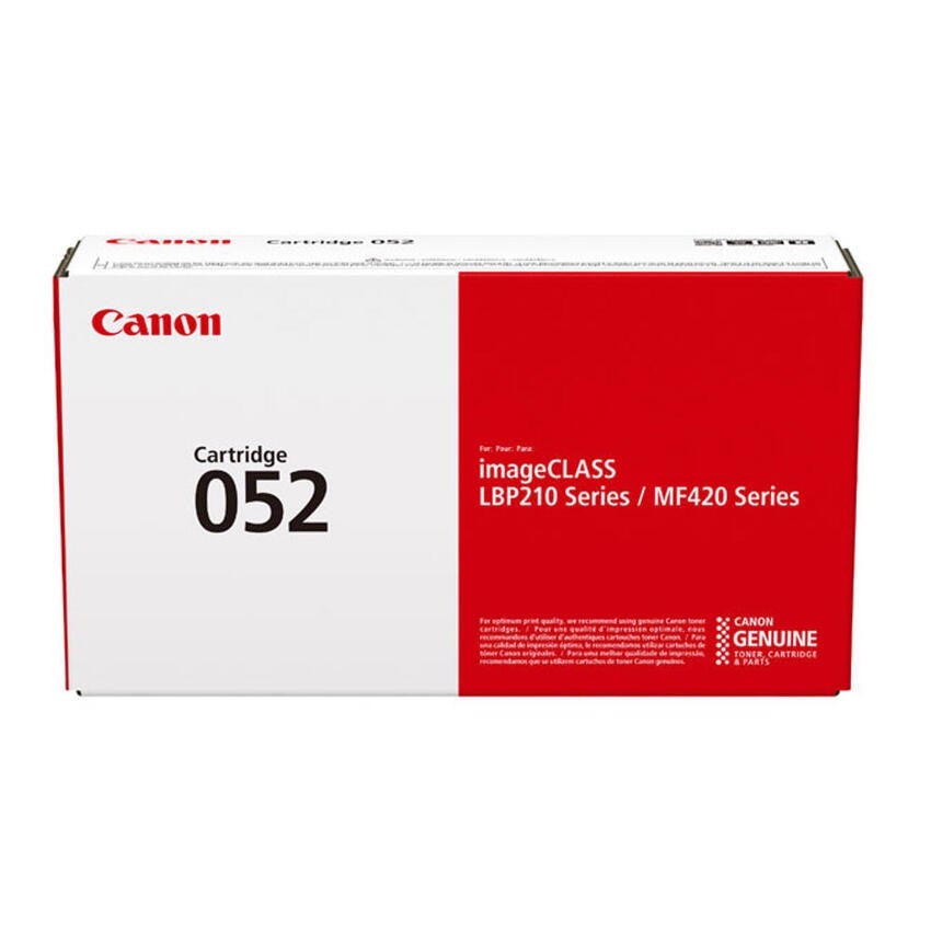 Absolute Toner Canon 052 Black Yield Genuine OEM Toner Cartridge, 2199C001 Original Canon Cartridges