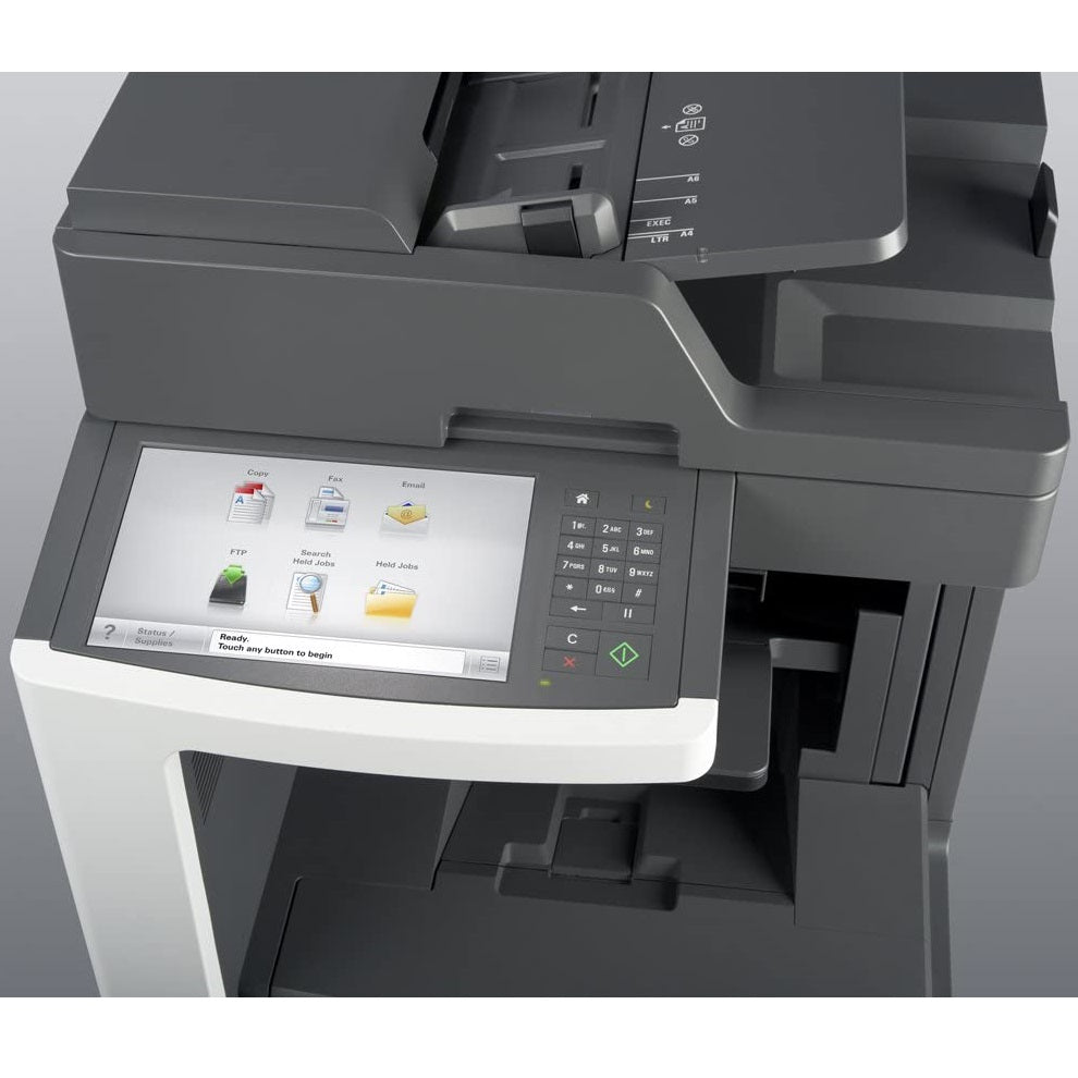 Absolute Toner $29/Month REPO - HIGH SPEED Office Printer Lexmark MX 811de MX811 MX811de Monochrome Laser Multifunction b/w Copier/Scanner Printers/Copiers