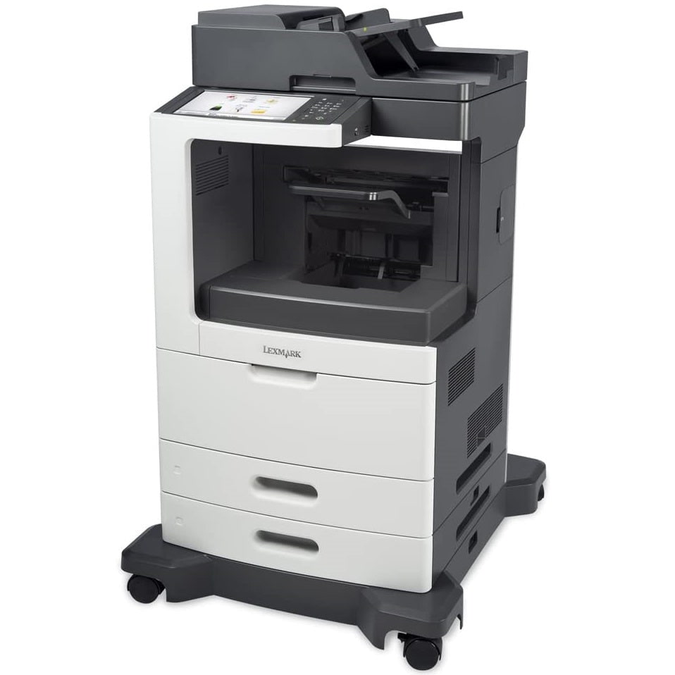 Absolute Toner $29/Month REPO - HIGH SPEED Office Printer Lexmark MX 811de MX811 MX811de Monochrome Laser Multifunction b/w Copier/Scanner Printers/Copiers