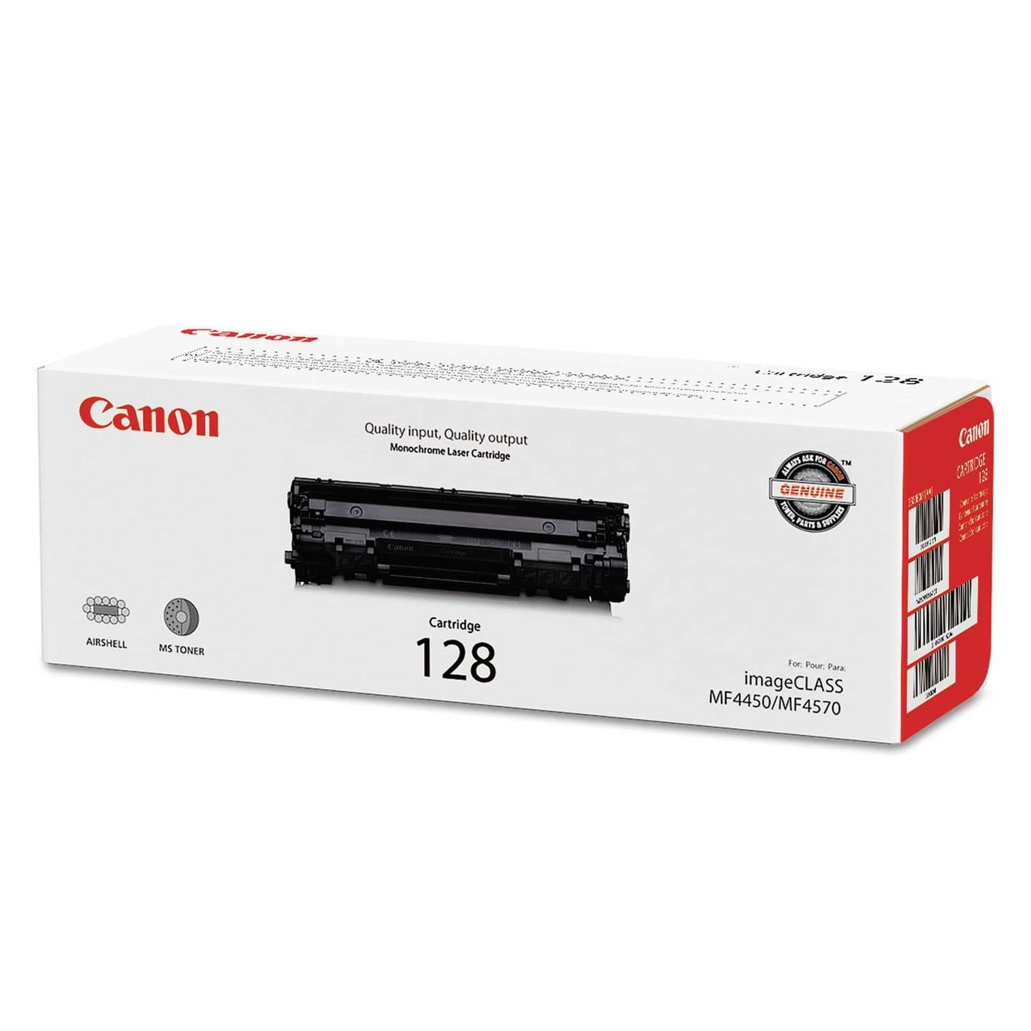 Absolute Toner Canon Genuine OEM 128 (3500B001) Black Yield Toner Cartridge, Yield up to 2100 pages Original Canon Cartridges