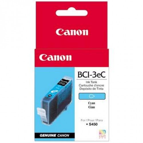 Absolute Toner Canon BCI3EC Original Genuine OEM Cyan Ink Cartridge | 4480A003 Original Canon Cartridges