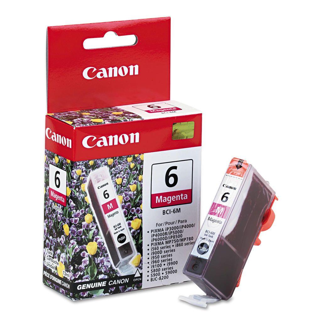 Absolute Toner Canon BCI-6C Magenta Original Genuine OEM Ink Cartridge | 4707A003 Original Canon Cartridges